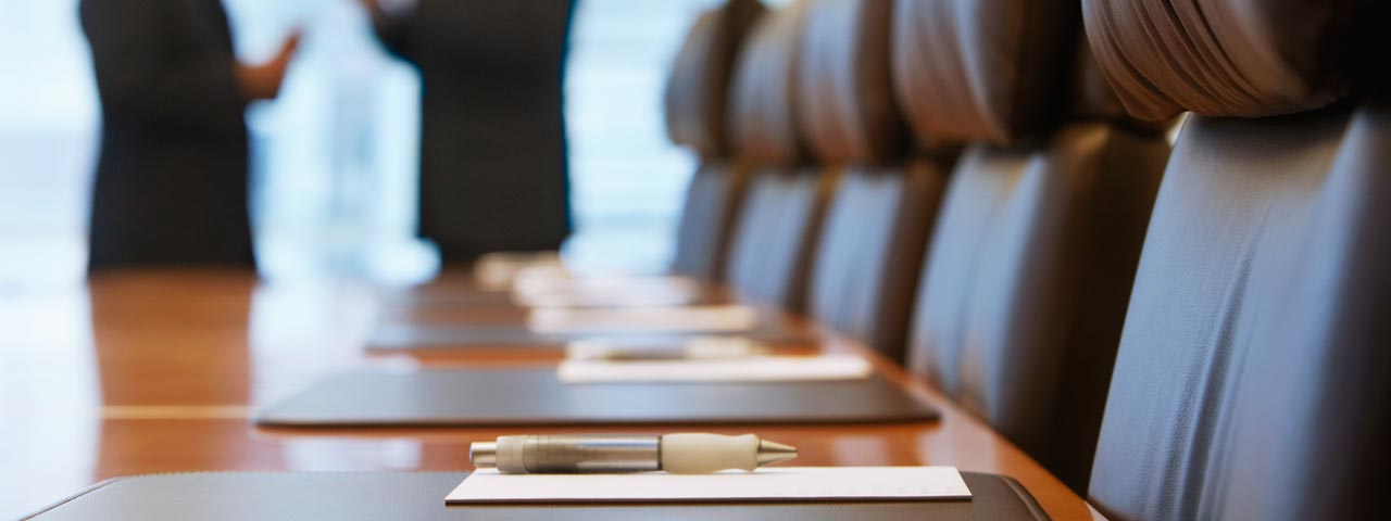 Commissioners & Officers Board meeting room