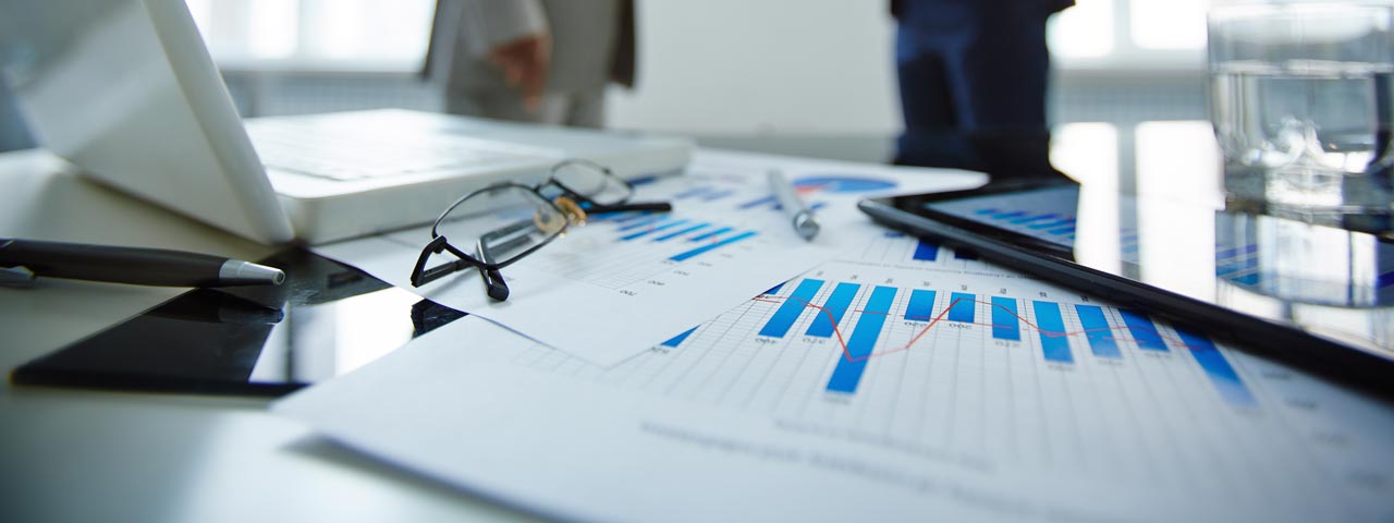 Financial Documents on a desk